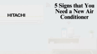 5 Signs that You Need a New Air Conditioner