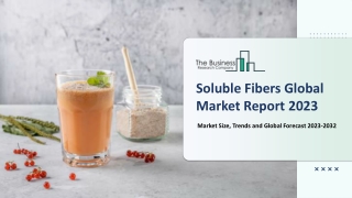 Soluble Fibers Market