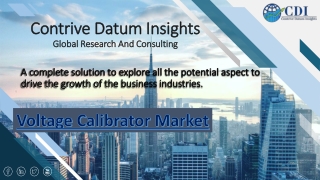Voltage Calibrator Market