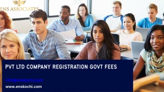 PVT LTD Company Registration Govt Fees