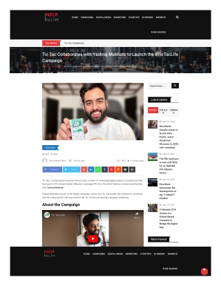 indiabiz-live-tic-tac-collaborates-with-yashraj-mukhate-to-launch-the-tictaclife-campaign- (1)