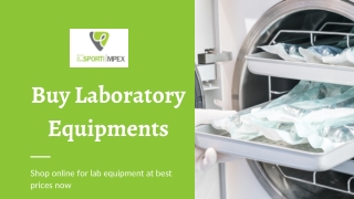 Buy Laboratory Equipment in Chandigarh | Esporti Impex