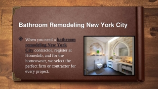 Basement Remodeling New York