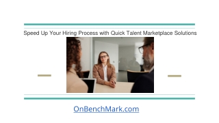 Speed Up Your Hiring Process with Quick Talent Marketplace Solutions