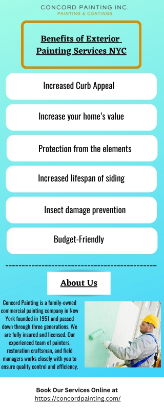 Benefits of Exterior Painting Services NYC