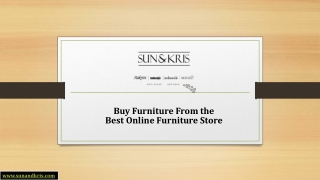 Buy Furniture From the Best Online Furniture Store