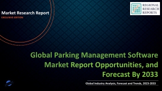 Parking Management Software Market Size, Share, Trends and Future Scope Forecast 2023-2033