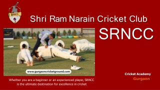 Best Cricket Academy In Gurgaon - SRNCC