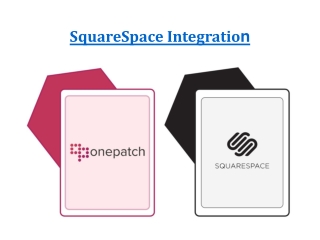 SquareSpace Multi-Channel Integration | SquareSpace Product Listing | OnePatch