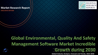 Environmental, Quality And Safety Management Software Market Incredible Growth during 2030