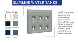 SLIMLINE WATER TANKS