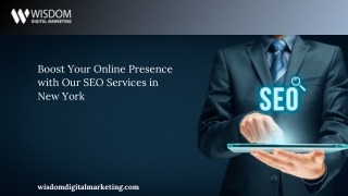 Boost Your Online Presence with Our SEO Services in New York