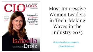 Most Impressive Women Leaders in Tech, Making Waves in the Industry 2023