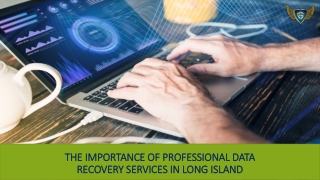 The Importance Of Professional Data recovery Services in Long Island