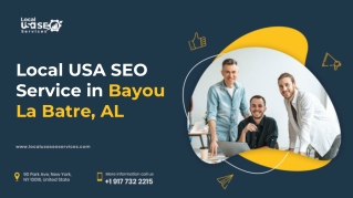 Local USA SEO Service in Bayou La Batre, AL