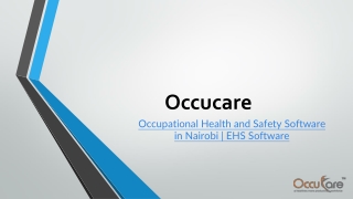 Occupational Health and Safety Software in Nairobi