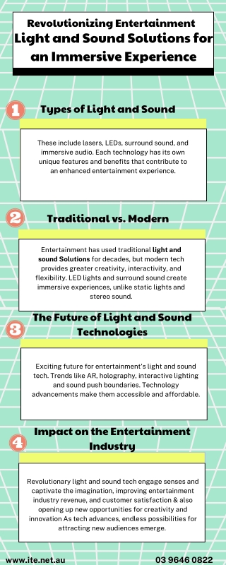 Light and Sound Solutions | Immersive Experience