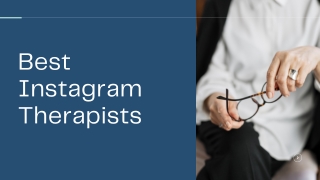 19 best Instagram therapists