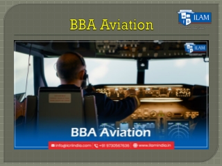 BBA Aviation