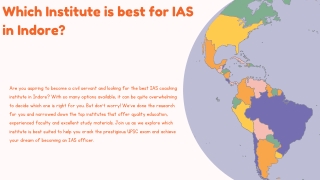 Which Institute is best for IAS in Indore