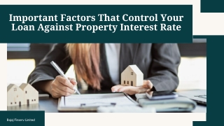 Important Factors That Control Your LAP Interest Rate
