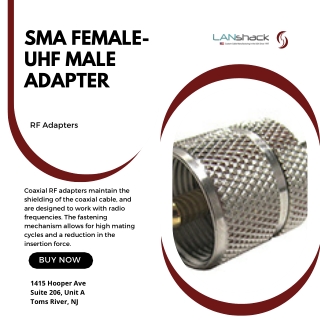 SMA Female-UHF Male Adapter