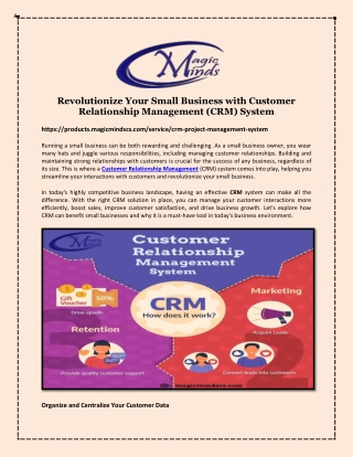 Revolutionize Your Small Business with Customer Relationship Management