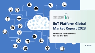 IIoT Platform Market 2023 - By Size, Industry Analysis, Segmentation And Outlook