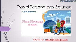 Travel Technology Solution