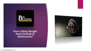 Does Lifting Weight Stunt Growth in Adolescents