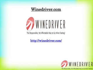 Napa wine tour driver