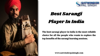 Best Sarangi Player In India