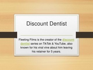 Discount Dentist