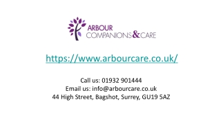 Arbour Care PPT