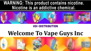 Wholesale Vape Juice Supplies