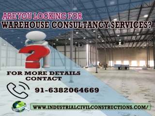 Warehouse Consultancy Chennai, Salem, Bangalore, Trichy, Triupathi, Mysore