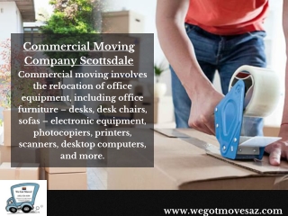 Commercial Moving Company Scottsdale