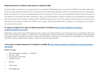 Global Automotive Tire Market