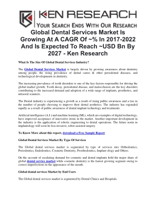 Global Dental Services Market - Ken Research.docx