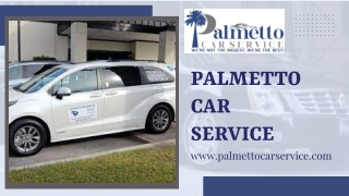 Airport Shuttle – Palmetto Car Service