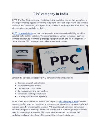 PPC Company in India