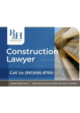 Construction Lawyer Temecula