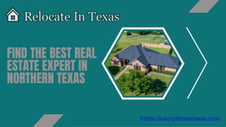 Find The Best Real Estate Expert in Northern Texas