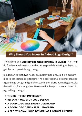 Why Should You Invest In A Good Logo Design