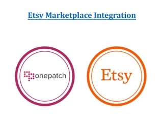 Etsy Marketplace Integration Solution | Etsy Inventory and Order Management