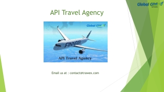 API Travel Agency