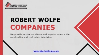 Real Estate in New Orleans | Robert Wolfe Construction