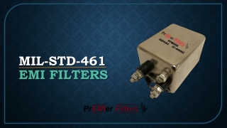 MIL-STD-461 EMI Filters