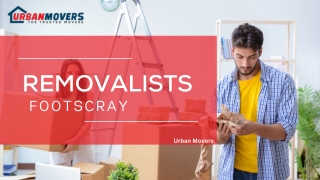 Removalists Footscray | Moving Company | Urban Movers