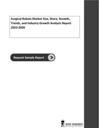 Surgical Robots Market